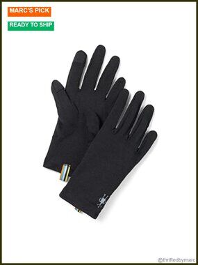 Merino Wool Touchscreen Gloves, Breathable Unisex Cold Weather Gloves